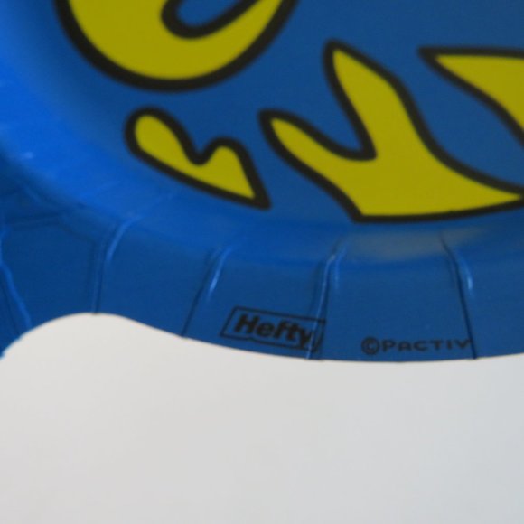 BLUE FISH ZOO PALS Hefty paper plate (1 item) - Picture 4 of 4